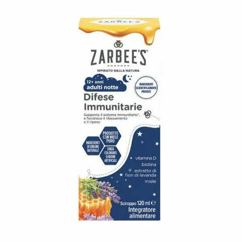 Zarbee's Difese Immunitarie Adulti Notte - 120 ML