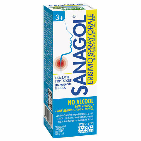 Sanagol spray erisimo senza alcool 20ml