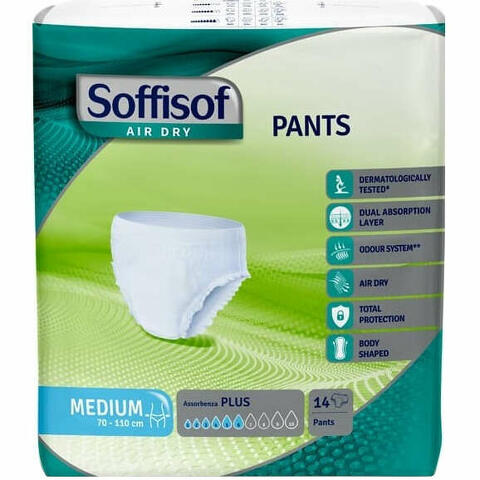 Pannolone per incontinenza  air dry pants extra large 8 pezzi