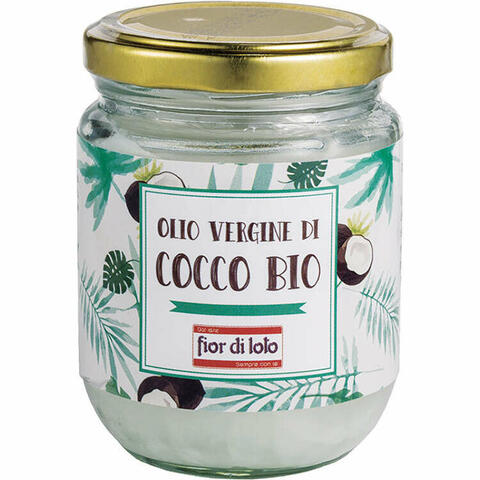 Fior di loto olio vergine di cocco bio 200 ml