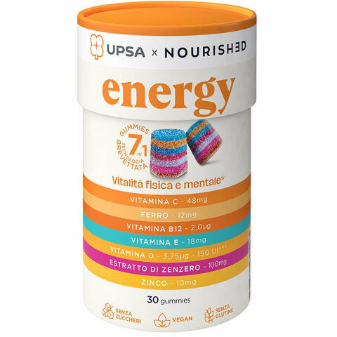 Upsa x nourished energy 30 gummies