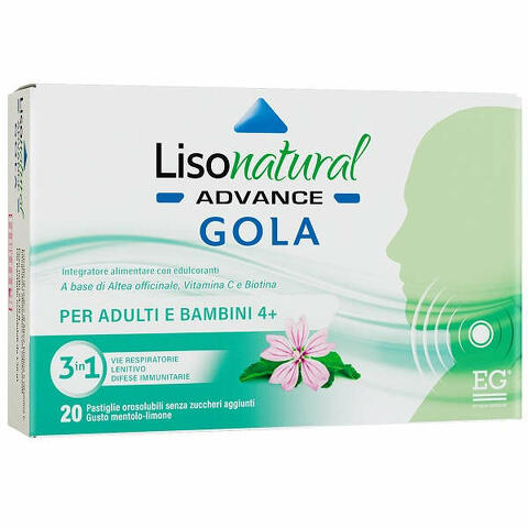 Lisonatural advance gola 20 pastiglie