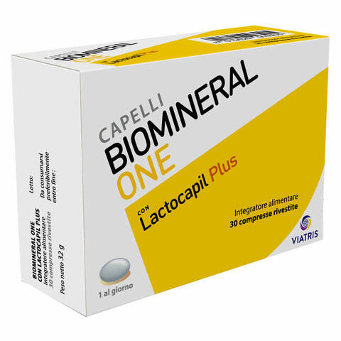 Biomineral one lactocapil plus 30 compresse