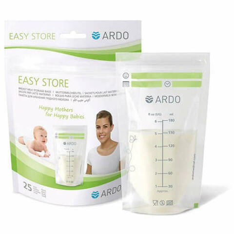 Ardo sacche latte 25 buste easy store