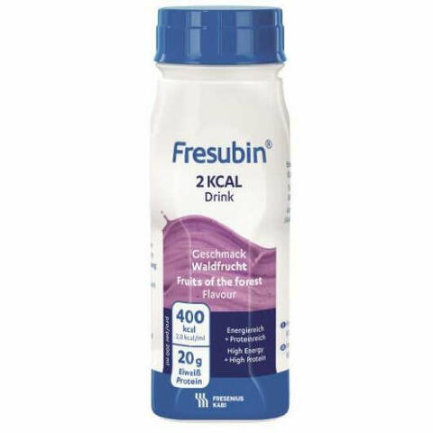 Fresubin 2 kcal drink frutti di bosco 4 x 200 ml