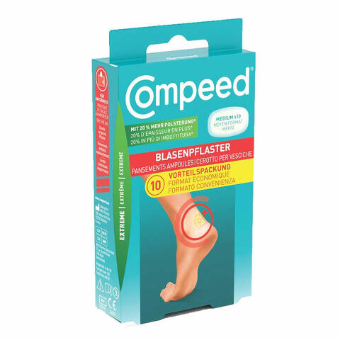 Cerotti compeed per vesciche medio extreme 10 pezzi