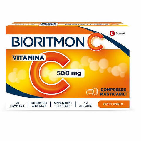 Bioritmon c 500mg vitamina c 20 compresse masticabili