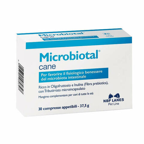 Microbiotal cane blister 30 compresse appetibili