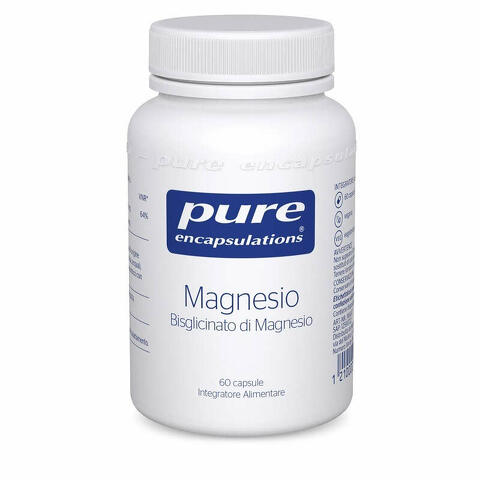 Pure encapsulations magnesio bisglicinato 60 capsule