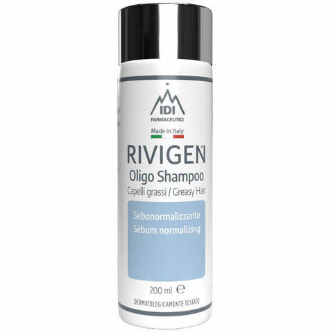 Rivigen oligo shampoo capelli grassi 200 ml