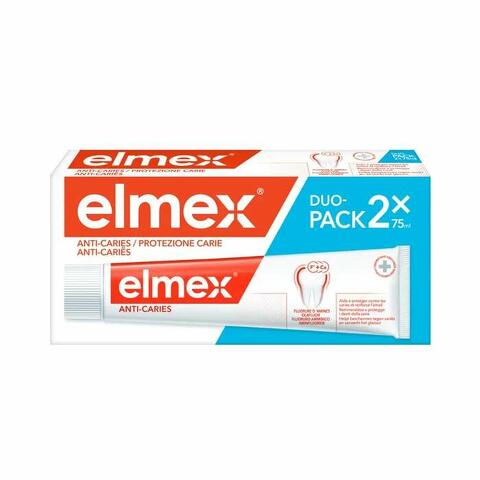 Elmex Protezione Carie Dentifricio Bipack 2x75 ml