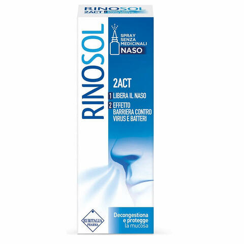 Spray nasale rinosol 2act 15 ml