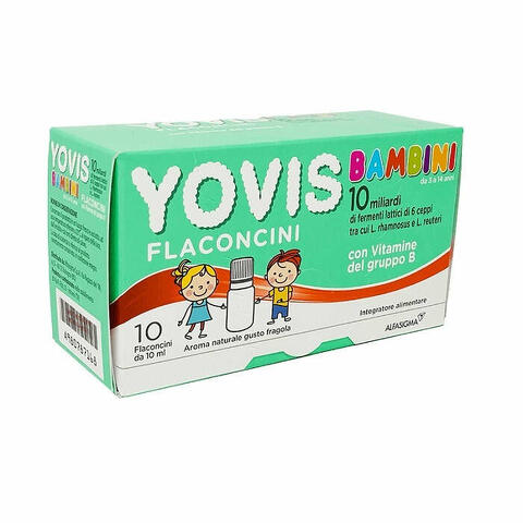 Yovis bambini fragola 10 flaconcini da 10ml