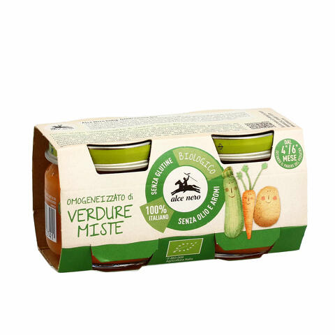 Omogeneizzato verdure miste baby food bio 2 x 80 g