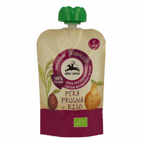 Purea pera/prugna/riso baby food 100 g