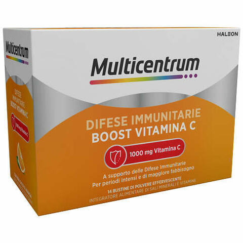 Multicentrum difese immunitarie boost vitamina c 14 bustine