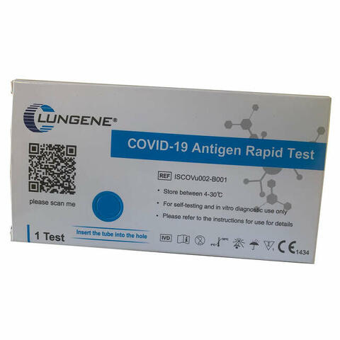 Test antigenico rapido covid-19  autodiagnostico determinazione qualitativa antgeni sars-cov-2 in tamponi nasali mediante immunocromatografia