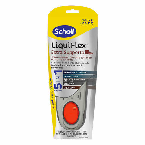 Scholl liquiflex extra support taglia small