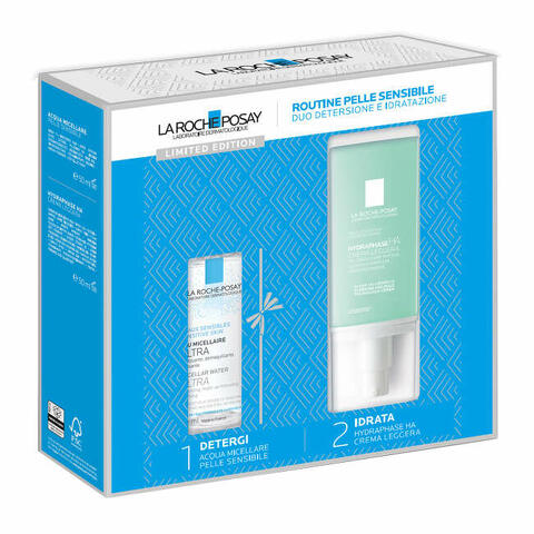 Hydraphase legere 50 ml natale 23 1 acqua micellare pelle sensibile 50 ml + 1 hydraphase ha crema leggera 50 ml