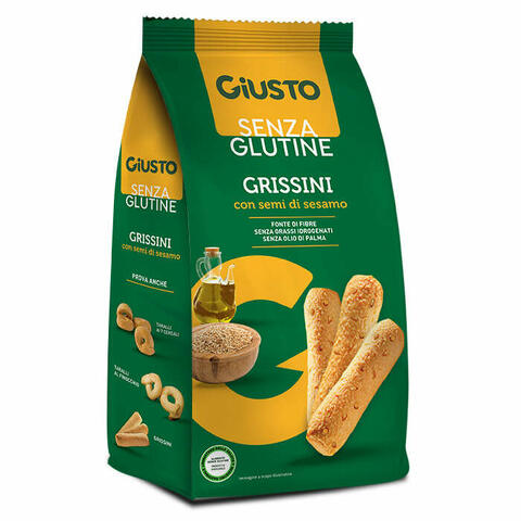 Senza glutine grissini al sesamo 150 g