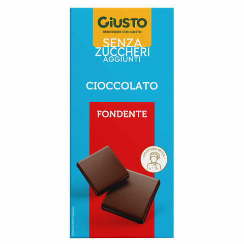 Senza zucchero tavoletta cioccolato fondente 85 g