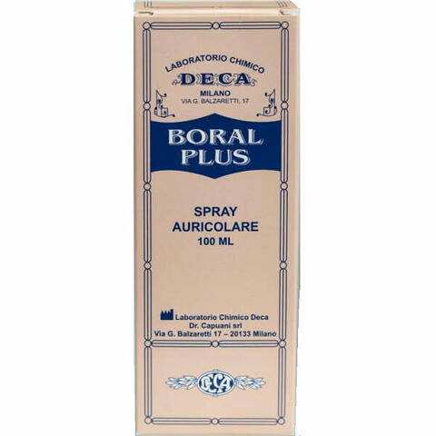 Boral plus spray auricolare 100ml