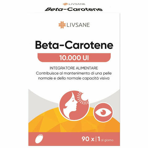 Livsane beta-carotene 10000 ui 60 capsule