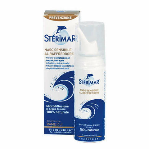 Soluzione nasale spray sterimar cu con rame flacone 100ml