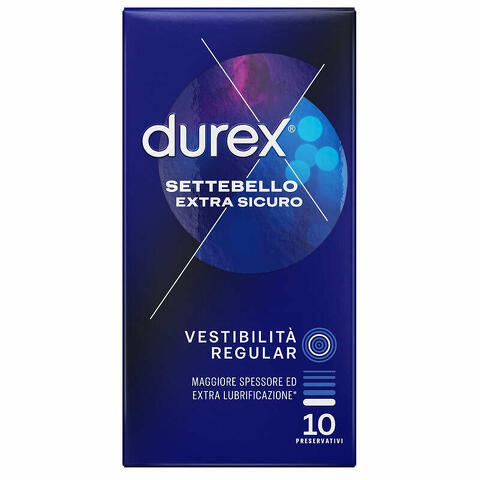 Profilattico durex settebello extra sicuro 10 pezzi