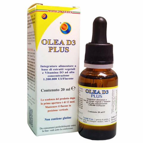 Olea d3 plus gocce 20ml