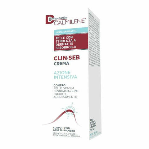 Dermovitamina calmilene clin-seb crema azione intensiva per pelle con tendenza a dermatite seborroica 50ml