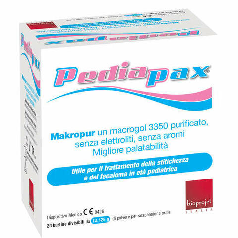 Pediapax polvere 20 bustine 13,125 g