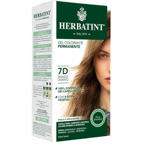 Herbatint 7d biondo dorato 135ml