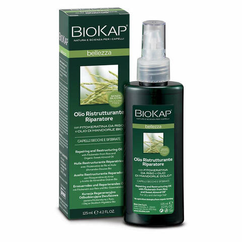 Biokap bellezza olio ristrutturante riparatore 125ml biosline