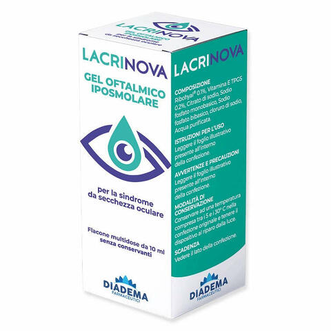 Lacrinova gel oftalmico iposmolare tb 10ml