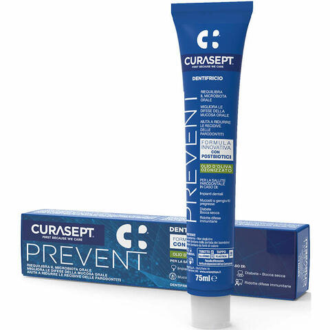 Curasept prevent dentifricio 75ml