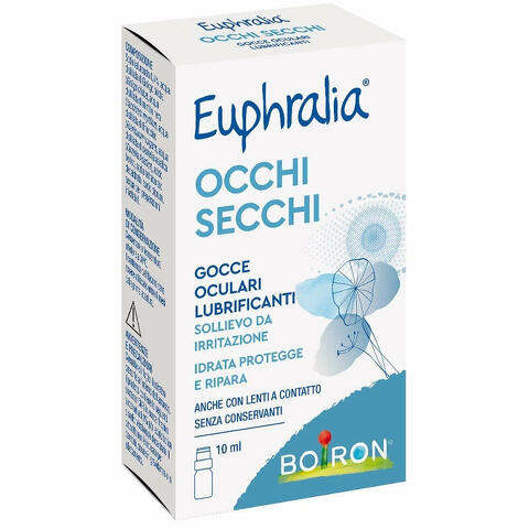 Gocce ocualri lubrificanti euphralia occhi secchi 10ml