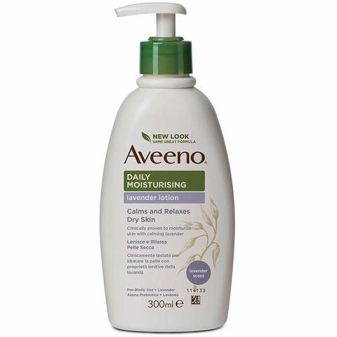 Aveeno pn crema idratante corpo lavanda 300ml