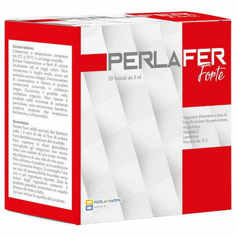 Perlafer forte 20 fialoidi da 5ml