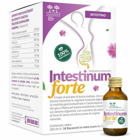 Salugea intestinum forte 18 flaconcini da 10ml