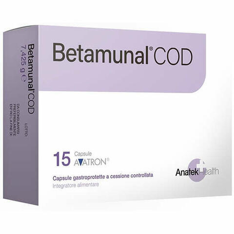 Betamunal cod 15 capsule