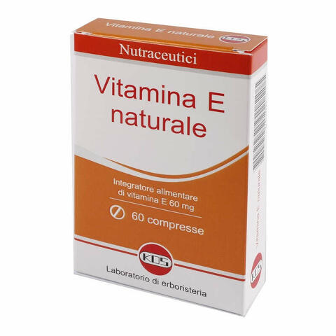 Vitamina e naturale 60 compresse