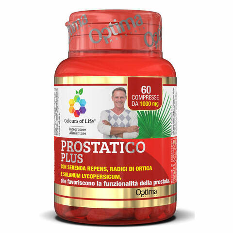 Colours of life prostatico plus 60 compresse 1000mg