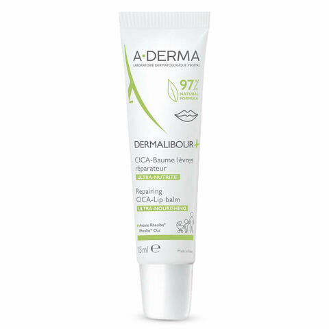 Dermalibour + cica balsamo labbra 15ml