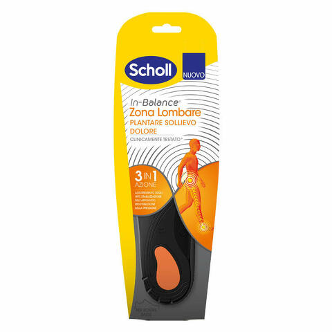 Scholl plantare lombare l 2 pezzi