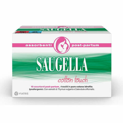 Saugella cotton touch assorbenti postpartum 10 pezzi