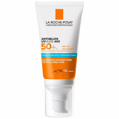 Anthelios uvmune crema idratante spf50+ con profumo 50ml