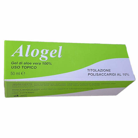 Alogel aloe pura 100% titolato 10% in polisaccaridi 50ml