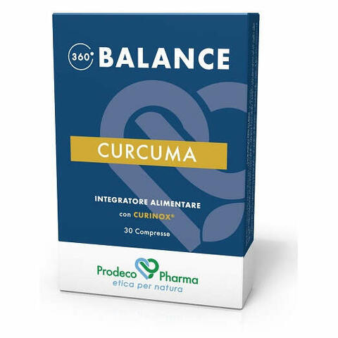 360 balance curcuma 30 compresse