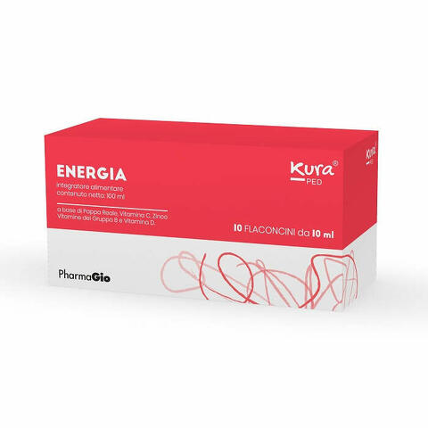 Kura ped energia 10 flaconcini x 10ml